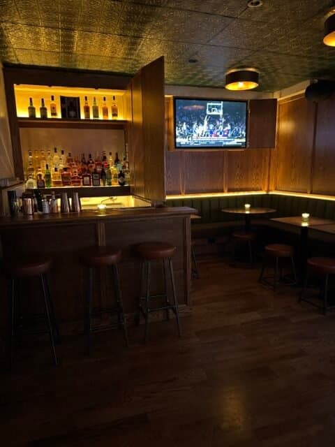 The back room at Conall's Public House