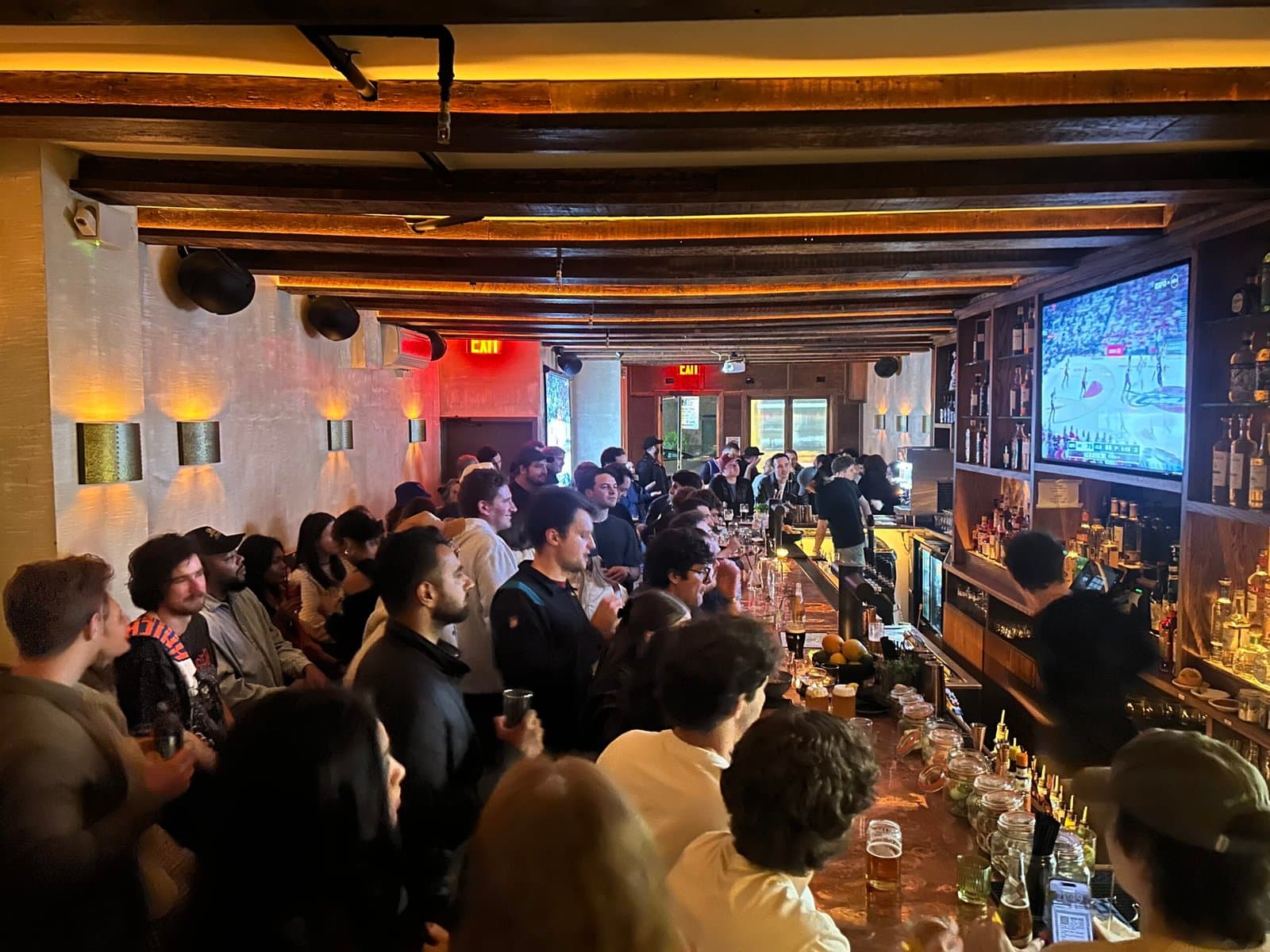 The bar at Conall's Public House