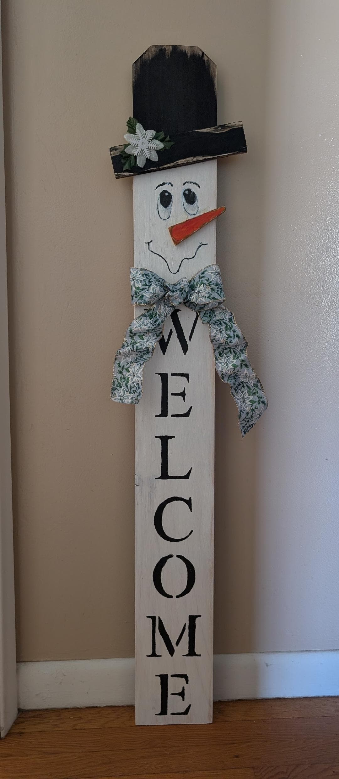 Paint Nite; Snowman Porch Leaner