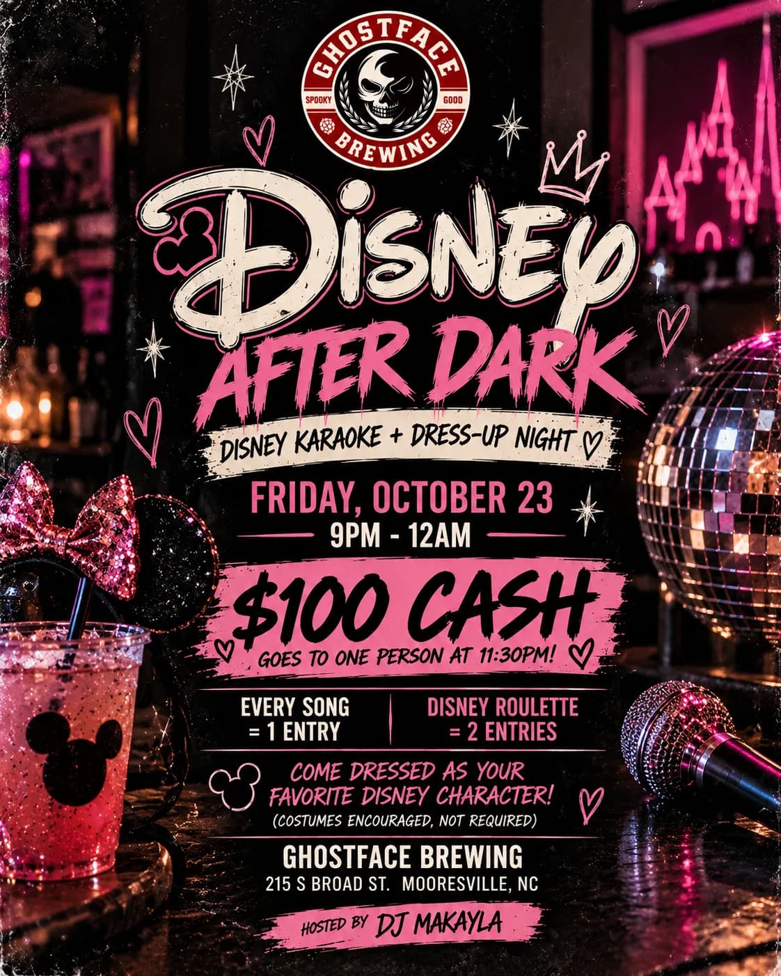 Disney After Dark Karaoke!