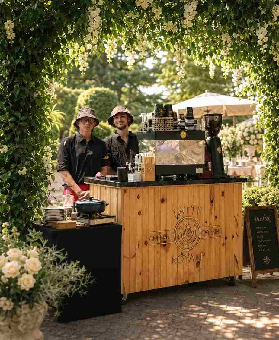 Latte Royale coffee service
