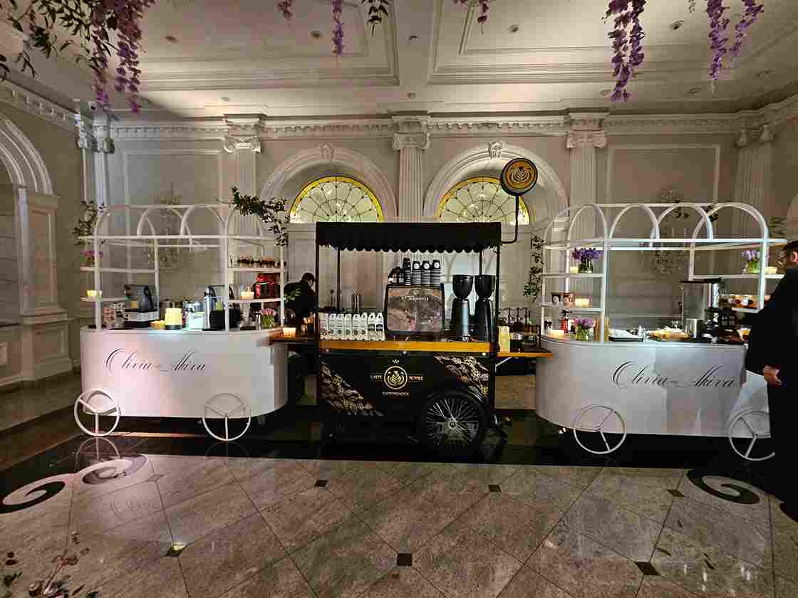 Coffee catering at event