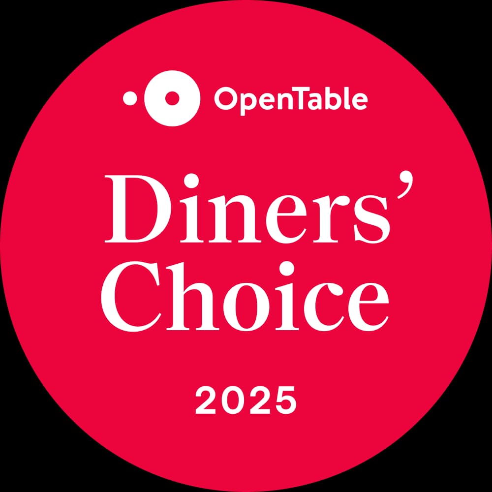 OpenTable Diners' Choice award, 2025
