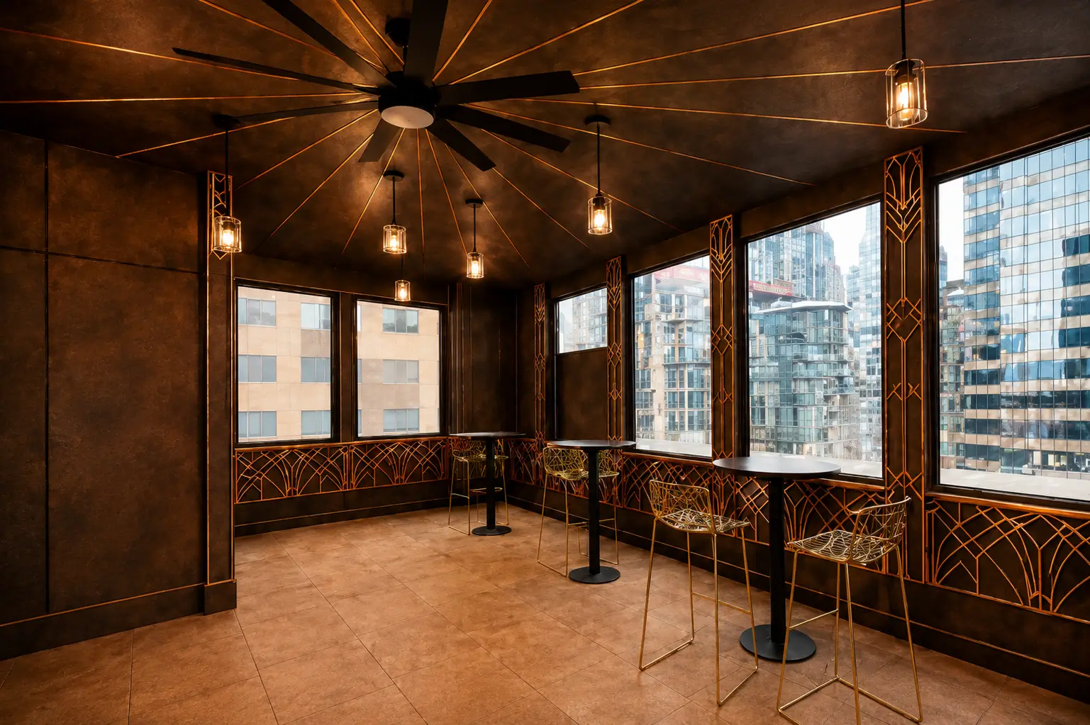Highwater rooftop interior