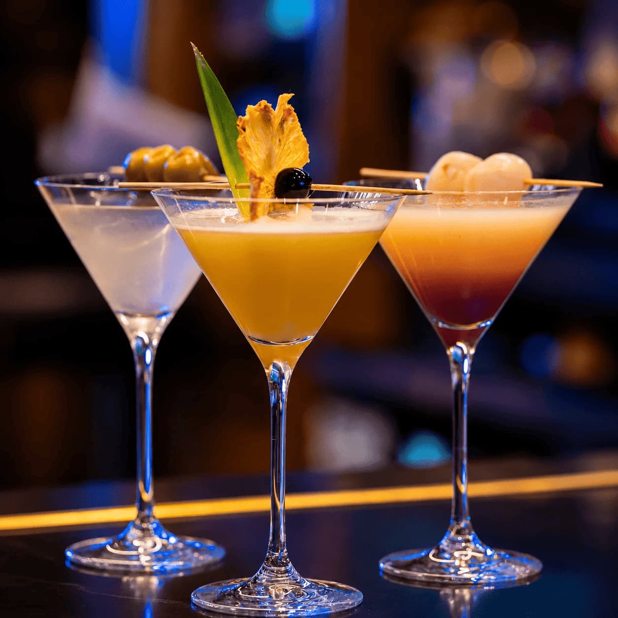 Cocktails and drinks at Highwater Rooftop