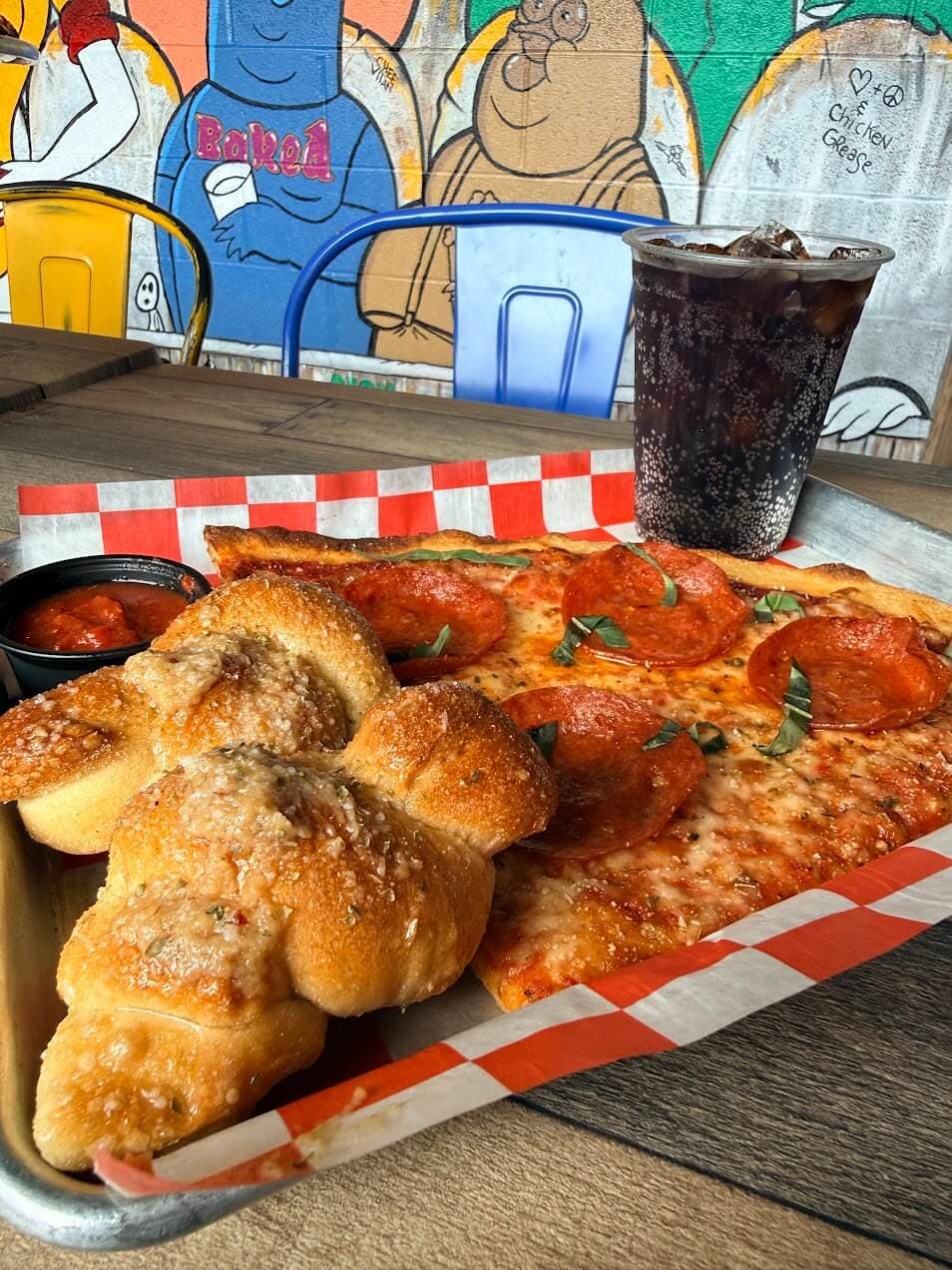 Papalino's food