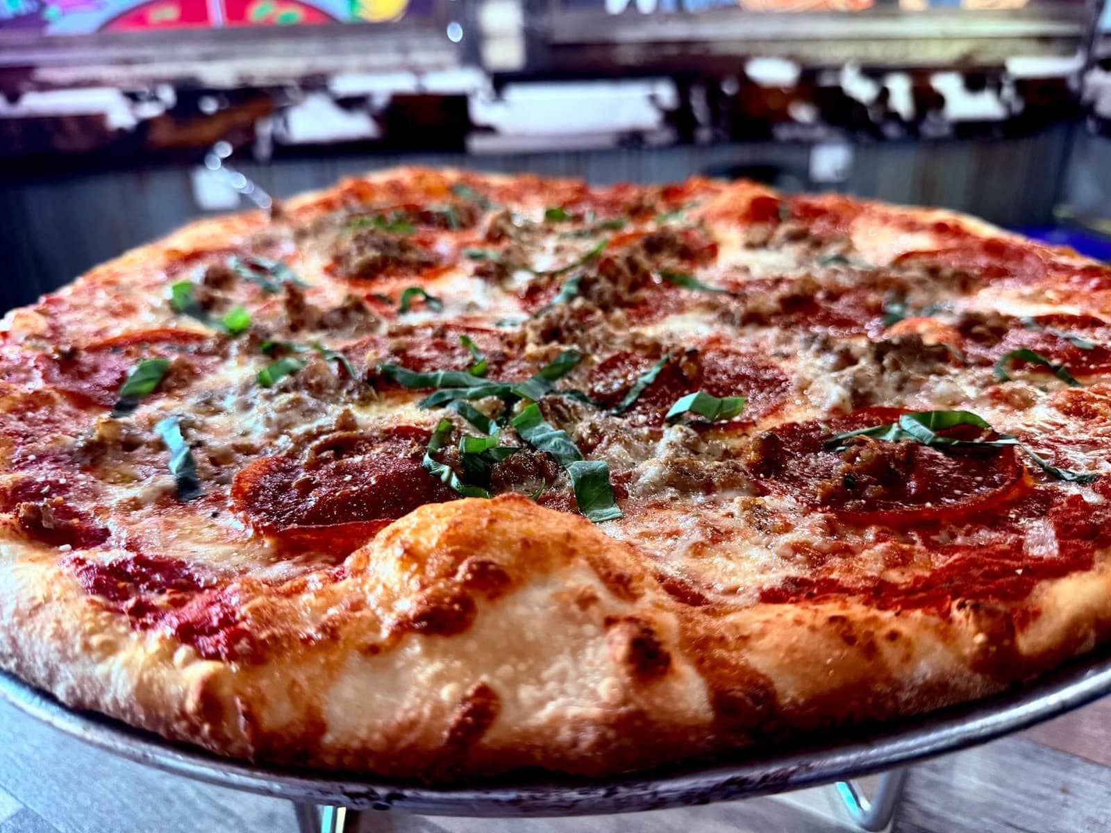 The Spread — pizza catering platter