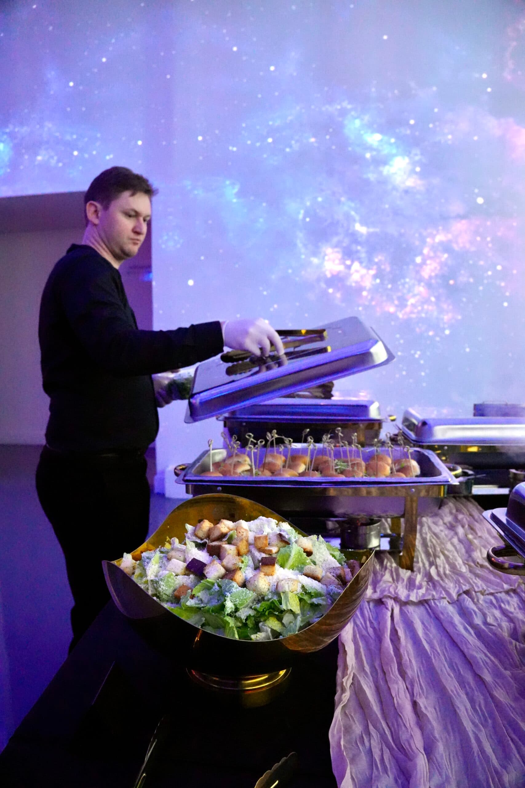 Selene Catering buffet presentation