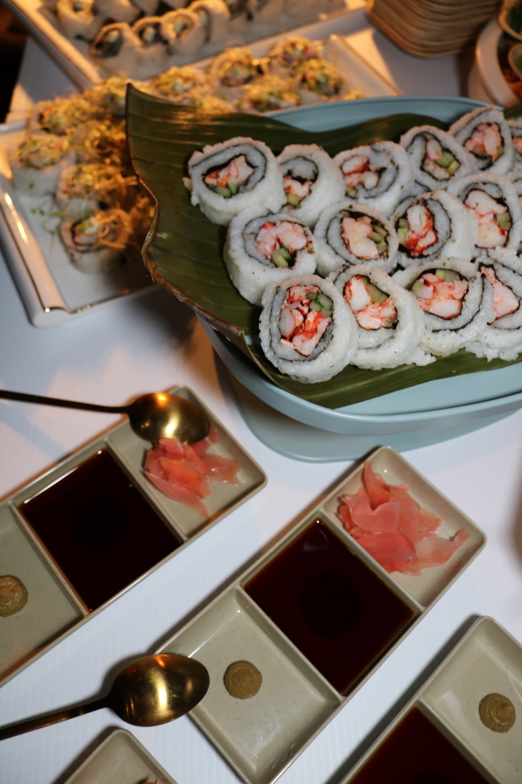 Selene Catering nigiri service