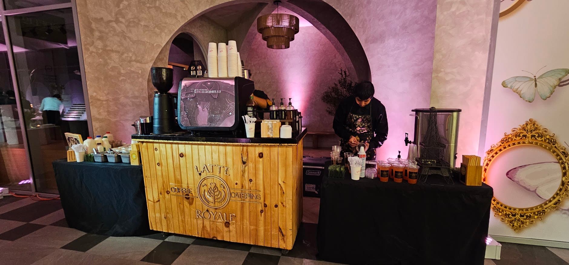 Premium mobile coffee bar