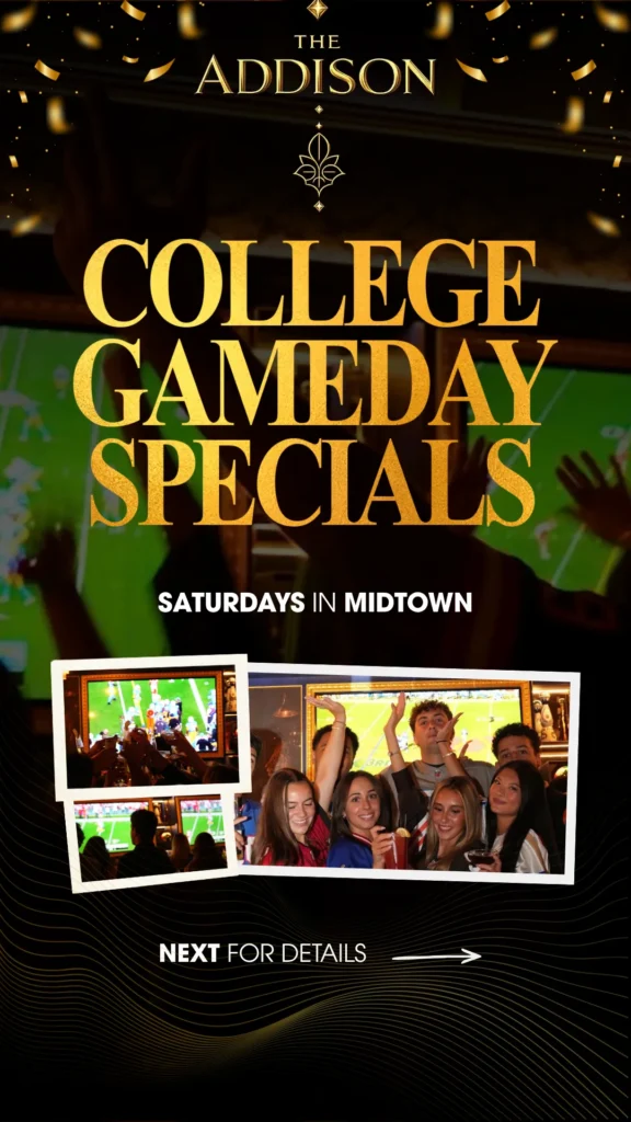 For the Best Bars Near Me: Discover The Addison in Midtown