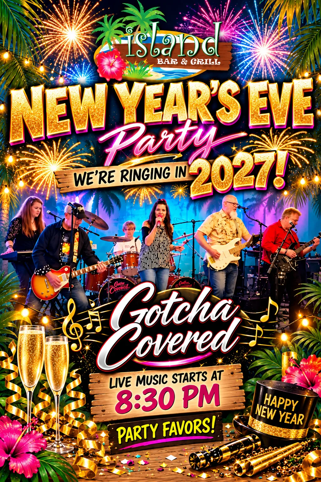 NEW YEAR'S EVE PARTY!