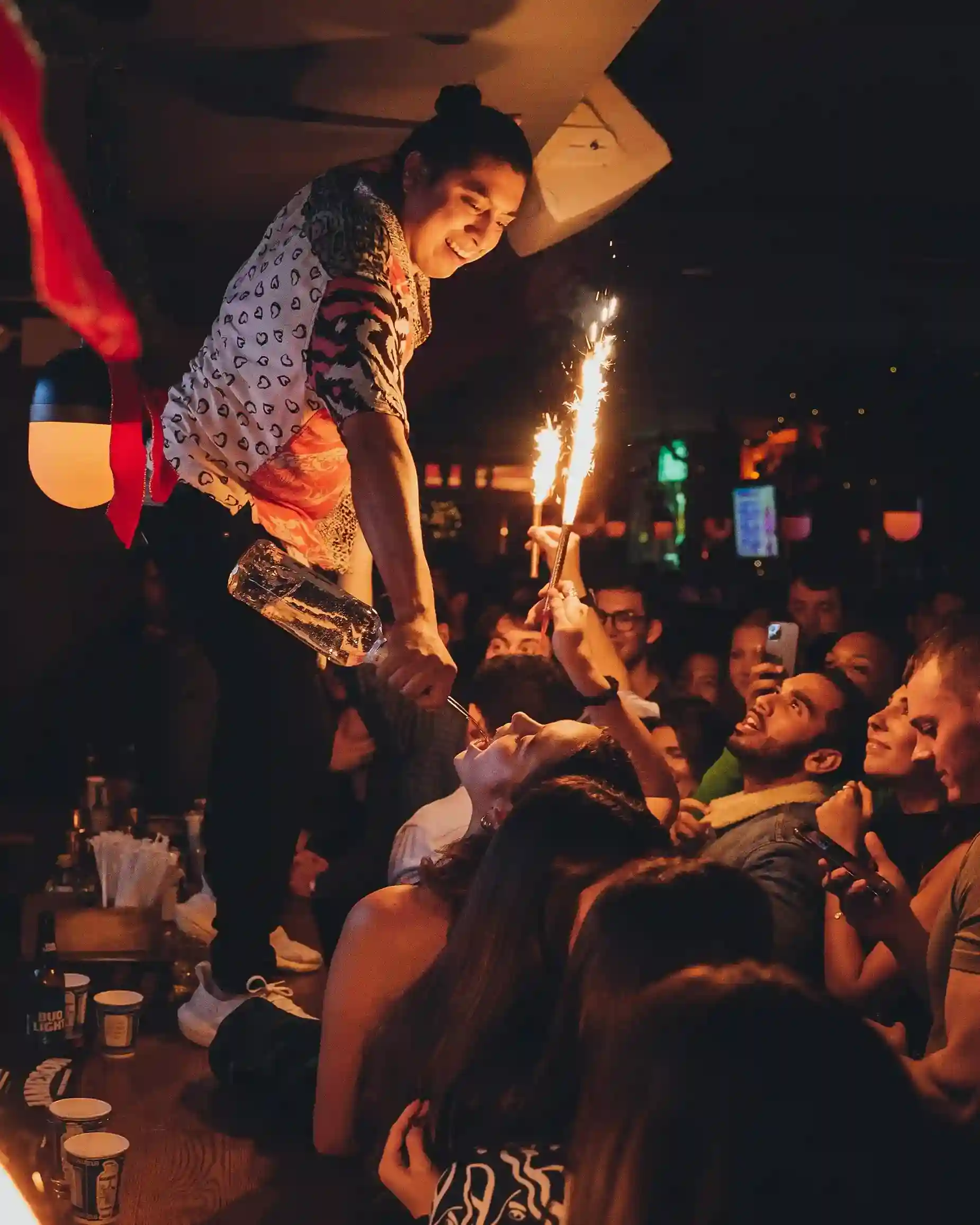 Handcrafted cocktails