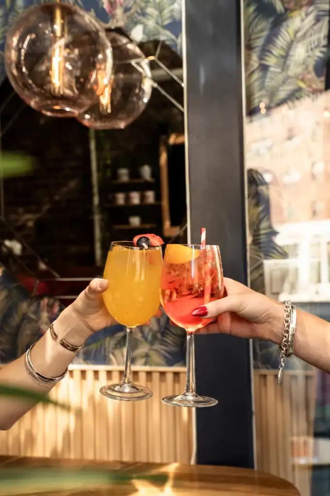 Handcrafted cocktails